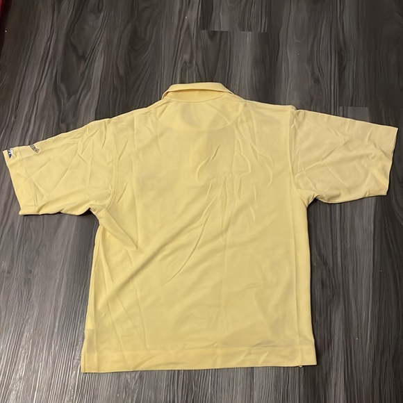 Cutter and Buck Yellow Polo Golf Tee Extra Small - Picture 5 of 5